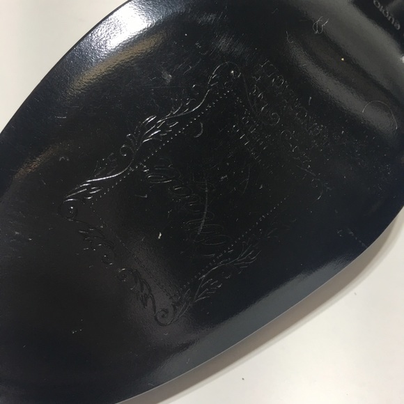 EUC Bruno Magli Black Leather Kitten Heels Size 7 - Picture 7 of 8